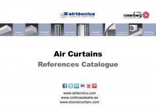 Catálogo Referencias Cortinas de Aire