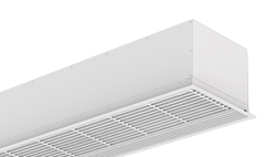 Air curtain recessed Compact