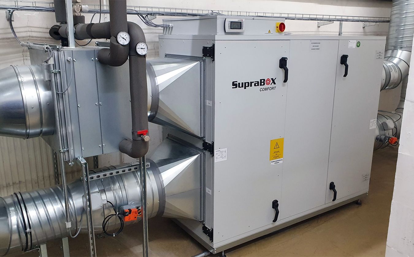 Recuperador de calor Suprabox per a estalvi energètic