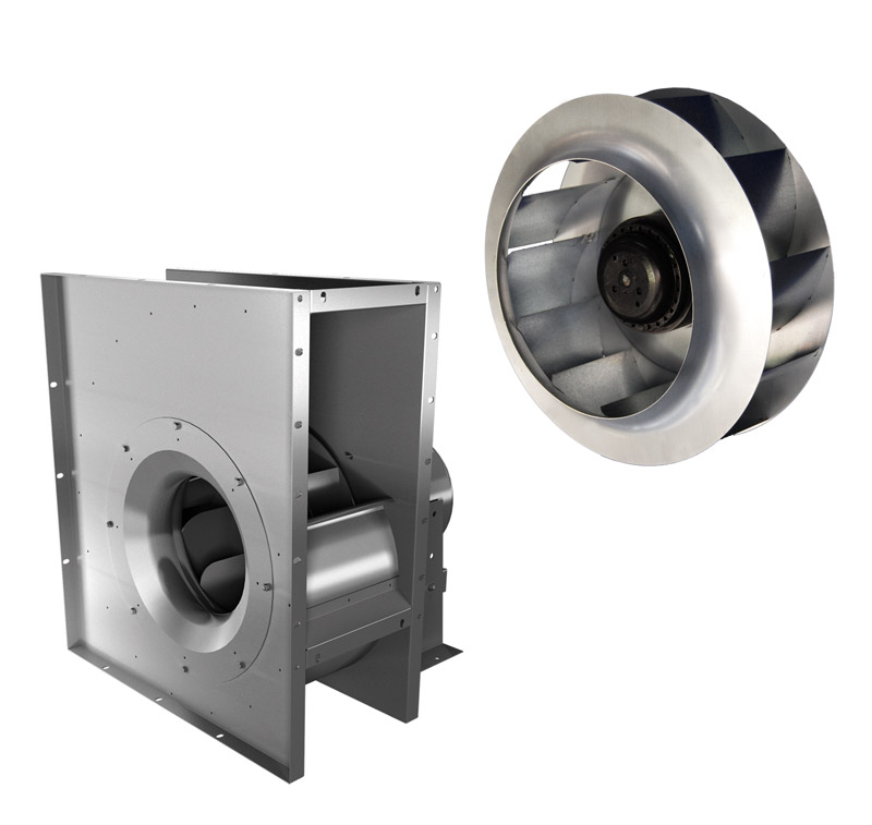 centrifugal fans backward curved impellers